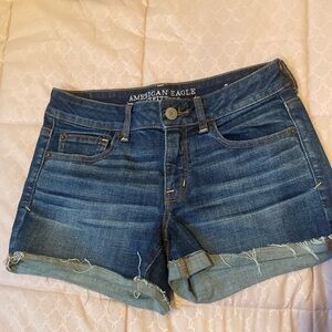 American eagle denim shorts size 8